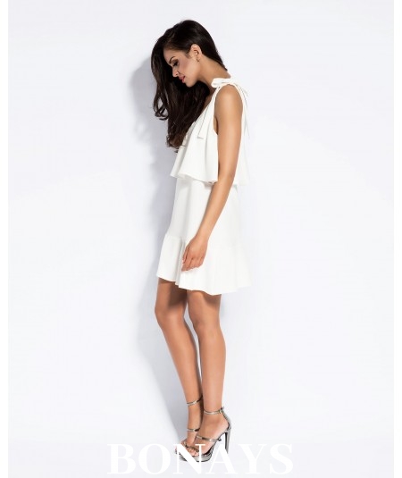 Biała letnia sukienka Dursi LIA