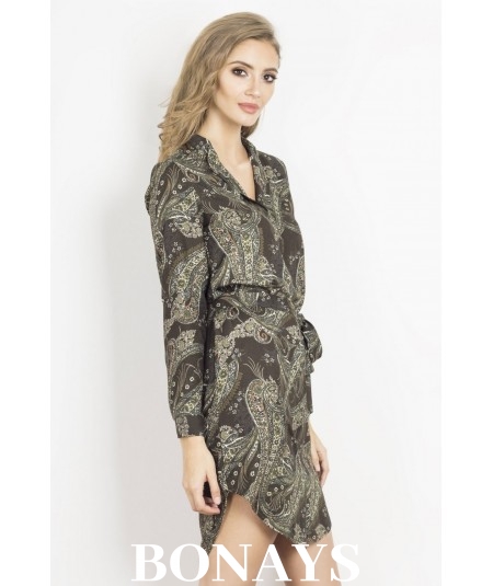 zielona sukienka amara marki IVON