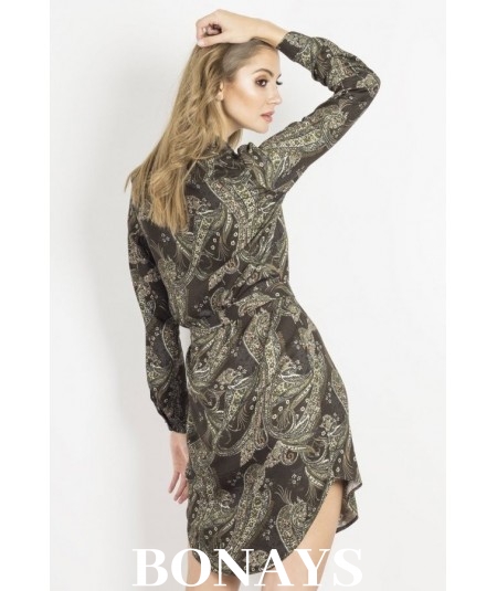 zielona sukienka amara marki IVON