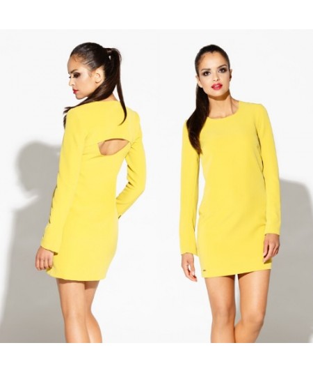 Dzienna żółta sukienka MIKO - Dursi