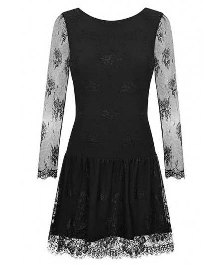 czarna koronkowa sukienka z tiulem scarlett ivon