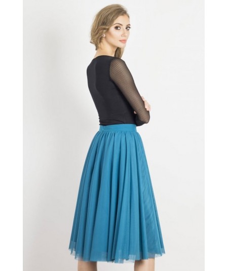 niebieska tiulowa spódniczka ivon