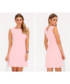 rózowa biznesowa sukienka 