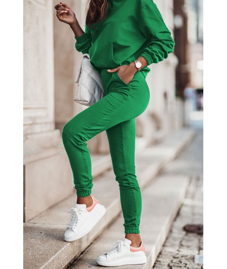 Sportowy komplet dresowy z bluzą BIBI bottega green