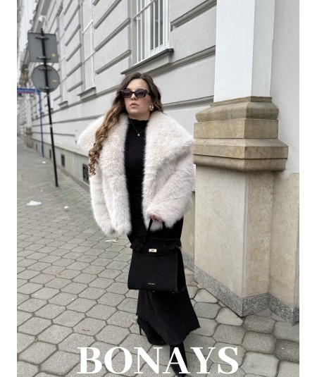 Bawełniany Komplet GAIA bluzka i spódnica maxi z rozcięciem