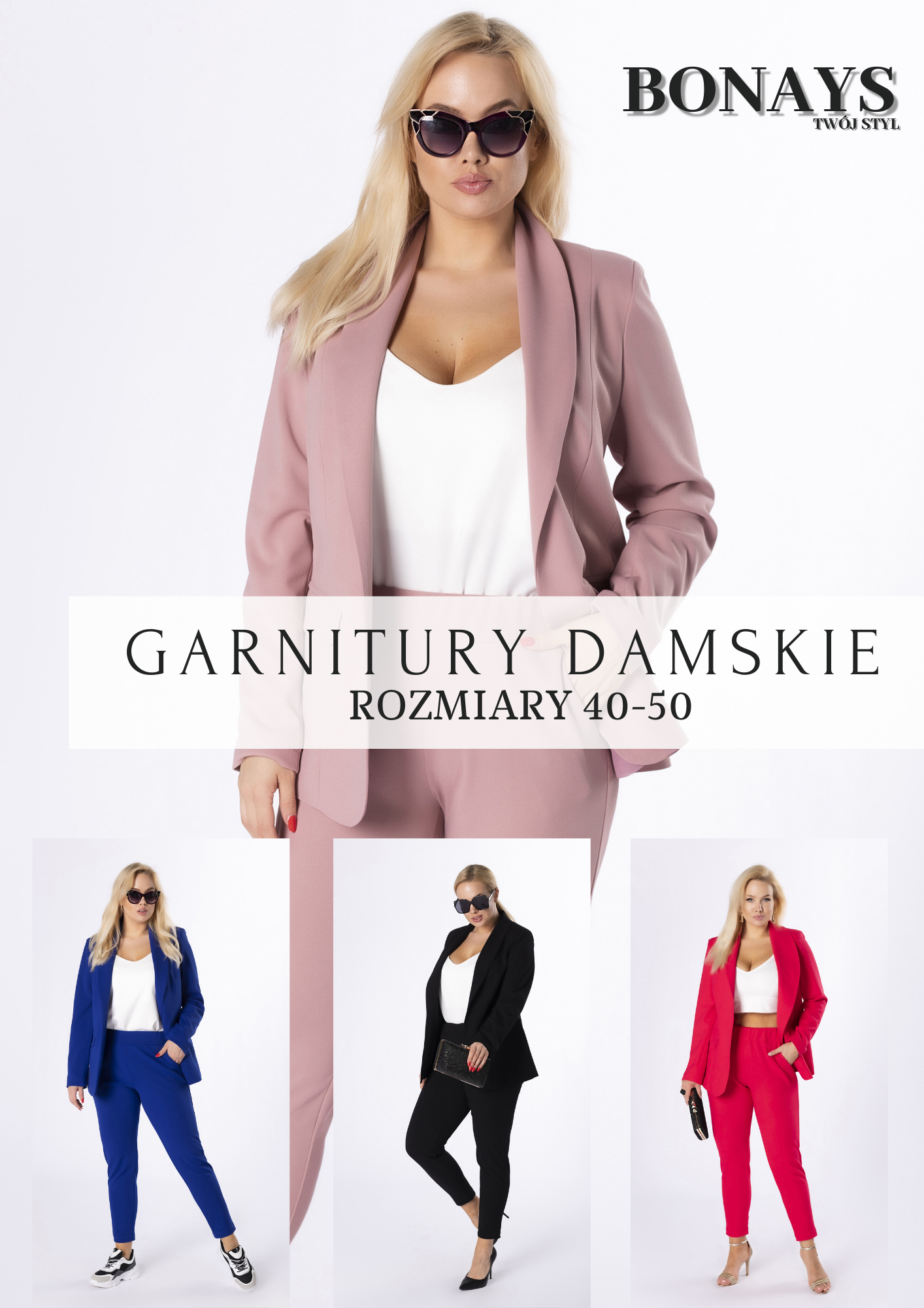 GARNITURY PLUS SIZE DAMSKIE
