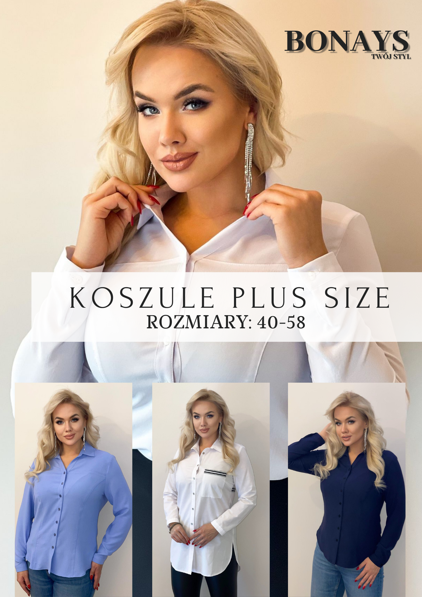 koszule plus size