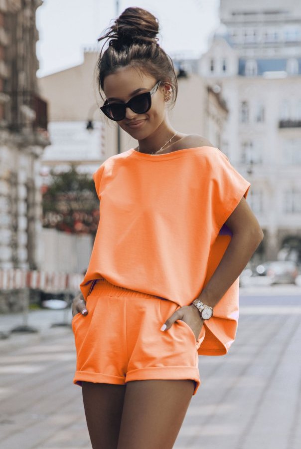 bawełninany krótki dres